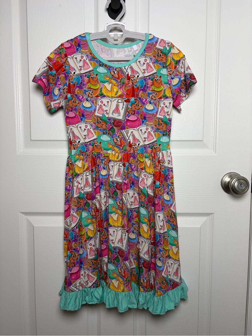 Ever After Cinderella Bamboo Dress Shorts Set 9-10T NWOT Disney Princess